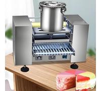 Máquina Para Hacer Crepes, Crepera Eléctrica Y Plancha De Cocina, 100 a 350 Unidades Por Hora, Espesor De 0,4 a 1,2 Mm, Diámetro De La Crepe De 15 a 23 Cm, Velocidad De Cocción Ajustable 6in