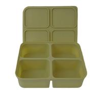 Máquina para hacer cubitos de de silicona con protectora, perfecta para cocineros caseros y entusiastas del estilo de vida de calidad, bandeja de resistente a los olores