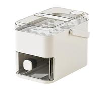 Máquina para hacer cubitos de hielo: contenedor para hacer bebidas, bandejas portátiles para cubitos de hielo de doble capa | máquina para hacers cubito con tapa fácil de presionar para whisky