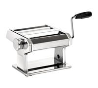 Máquina para hacer fideos - Pastas manuales, máquina de pasta de manivela ajustable, 9 ajustes de grosor | Pastapers cortador de espaguetis para comidas frescas italianas caseras Cocina casera Ko