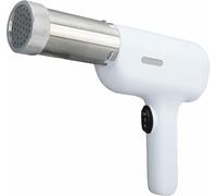 máquina para hacer fideos portátil, Máquina eléctrica portátil de pasta automática con 4 recipientes for y fideos, acero inoxidable e inalámbrica