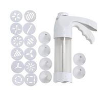 Máquina para hacer galletas, herramientas manuales resistentes para hornear, juego de sellos de cocina para repostería | para masa, pizzelle, pasteles, postres, familia, hogar, cocina panadera