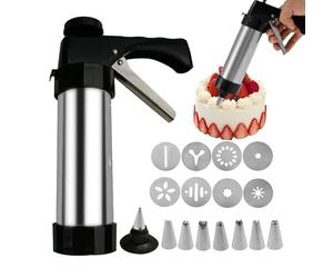 Máquina para hacer galletas,Máquina para hacer churros, para galletas resistente - de churros con 8 boquillas laminadoras, bolsa laminadora para familiares, amigos y colegas