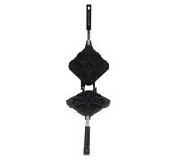 Máquina para hacer gofres en forma de corazón, sartén antiadherente de doble cara para hornear, sandwichera para desayuno, pequeños electrodomésticos de cocina