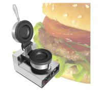 Máquina para hacer gofres，Waffleras， Máquina for hacer hamburguesas con helado, calentador de hamburguesas comercial, prensa antiadherente for hacer hamburguesas, máquina eléctrica for hacer hamburgue