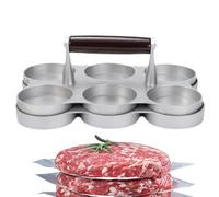 Máquina para hacer hamburguesas - Dispositivo formador de carne de res, equipo de modelado de hamburguesas, instrumento circular de preparación de alimentos, ayuda de procesamiento culinario de mano |