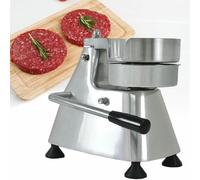 Máquina para hacer hamburguesas, prensa comercial para hamburguesas, grosor ajustable, resistente, prensa para jamón, con 500 hojas de papel.