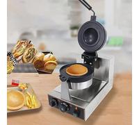 Máquina para Hacer Hamburguesas UFO, máquina Comercial para prensar Helados Panini, máquina para Hacer gofres con Relleno de Helado, Control de Temperatura de 50-300 ℃, calefacción a Doble Cara,