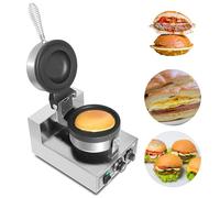 Máquina Para Hacer Hamburguesas UFO, Máquina para Hacer Hamburguesas con Helado Comercial, Control de Temperatura de 50 °C a 300 °C, Ajuste de Tiempo de 0 a 5 Minutos para Uso Comercial y Doméstico