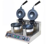 MáQuina Para Hacer Hamburguesas Ufo, Prensa Comercial Antiadherente De 50-300 °C, MáQuina Hacer Hamburguesas Con Helado, RotacióN De 180 °, CalefaccióN De Doble Cara, Para Hacer Helados Y Wafles