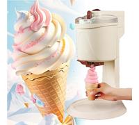 Máquina para hacer helado suave, yogurtera doméstica de 1000 ml, herramienta para postres de frutas congeladas saludables, diseño compacto y fácil de limpiar para preparar deliciosos postres caseros
