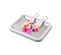 Máquina para hacer helados - Bandeja para máquina para hacer helados | Máquiina para hacerr rollos, placa enrollable congelable, máquiina para hacerr yogur para el hogar, niños,