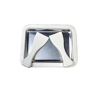 Máquina para hacer helados domésticos/sartén de acero inoxidable 304 para congelar yogur sorbete, gelatina, alternativa familiar, máquina de yogur frito