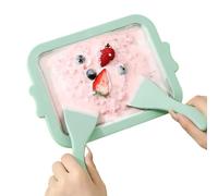 Máquina para hacer helados instantáneos,Heladera casera, Plato para hacer helados de frutas para el hogar, Mini máquina de yogur, máquinas de helado para fiestas en casa de niños