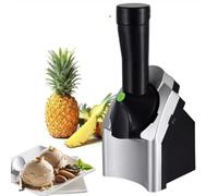 Máquina para hacer helados, Máquina para hacer helados para servir frutas y postres, Máquina para hacer postres congelados, Máquina para hacer helados casera para hacer yogur helado con sorbete suave