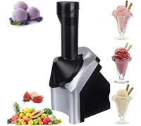 Máquina para hacer helados, máquina para postres casera, operación con un solo toque, apta para lavavajillas, capaz de producir hielo raspado, sorbete, helado y yogur helado, ideal para uso doméstico