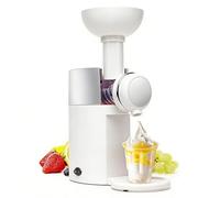 Máquina para hacer helados, postres congelados para sorbetes, helados, batidos y yogur sin lácteos, fácil de montar con piezas desmontables, perfecta para postres saludables en casa