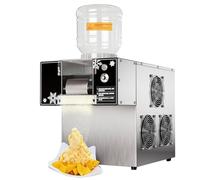 Máquina para hacer hielo con copos de nieve comercial, Máquina para afeitar hielo con copos de nieve inteligente, Máquina para batidos trituradora de hielo, Espesor del batido ajustable,120KG/Day
