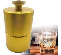 Máquina Para Hacer Hielo De Diamante, Molde Redondo Para Hacer Bolas De Hielo Para Congelador, Bandeja Esférica Para Cubitos De Hielo De 50-70 Mm, Molde Para Prensar Bolas De Hielo Para Cócteles Mul