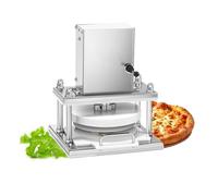 Máquina para Hacer Masa de Pizza, Rodillo Comercial de Acero Inoxidable de 8,6 Pulgadas con Motor Duradero de 110 W para una fácil preparación de Pizzas y masas.