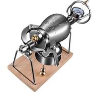 MáQuina para Hacer Palomitas de MaíZ de Acero Inoxidable 304, CañóN de Palomitas de MaíZ Chino de Alta PresióN con ManóMetro y VáLvula de Alivio de PresióN(268ml)
