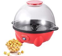 Máquina Para Hacer Palomitas de Maíz Eléctrica Maíz 700 W con Tecnología Aire Caliente y Revestimiento Olla Antiadherente Mango Anti-escaldaduras Fiestas Noches Cine