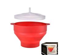 Máquina para hacer palomitas de maíz para microondas - Máquina para hacer palomitas de maíz resistente al calor, tazón de silicona | Práctico cuenco para palomita para cocina, restau