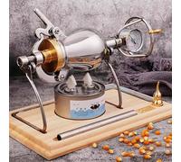 MáQuina para Hacer Palomitas MaíZ China Antigua, MáQuina para Hacer Palomitas MaíZ Acero Inoxidable 304, MáQuina para Hacer Palomitas MaíZ Manual con Manivela(368ml)