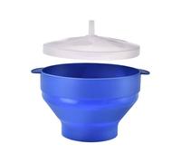 Máquina Para Hacer Palomitas - Recipiente Para Microondas De 12,5 Cm | De Palomitas De Maíz Para Microondas De Silicona Plegable Con Tapa, Tazón Resistente Al Calor Para Refrigerios Saludables
