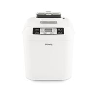 H.Koenig Panificadora BAKE340,12, 2 Tamaños de Pan, Dispensador de Cereales, Programa Sin Gluten, Brioche, Mermelada, Funciones de Inicio Retardado y Mantener Caliente, Pantalla LCD, 550W