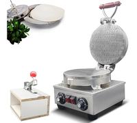Máquina para hacer pan de comunión, máquina de pan de altar de alto volumen con cortador, ajustable a 50-300 °C para reuniones religiosas