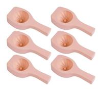 Máquina para hacer panecillos en la cocina casera, Six pieces | Interior liso, manija integrada y cavidad formadora plisada