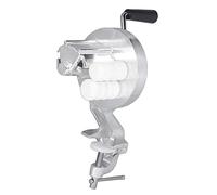 Máquina para Hacer Pasta, Máquina de Macarrones de Aleación de Aluminio, Máquina para Hacer Fideos Manual, Máquina de Prensado de Fideos con Manivela Manual Portátil