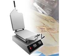 Máquina para hacer pasteles de fósiles de mariscos, acero inoxidable, máquina para hacer Tako Senbei de gambas recién hechas, prensado manual, para tiendas de aperitivos