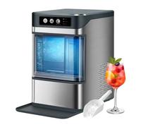 Máquina para hacer pepitas, máquina de hielo de pellets masticable, autolimpieza, operación de un solo clic, para casa, cocina, oficina, bar, fiesta, máquina de cubitos de hielo, YH4025