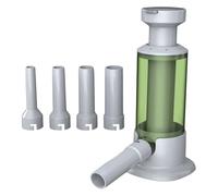 Máquina para hacer salchichas casera, relleno manual de carne, herramienta de llenado fácil y rápido, máquina de cocina vertical para hacer perritos calientes con 4 tubos de relleno de