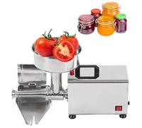 Máquina para hacer salsa de tomate, máquina coladora eléctrica para jugo, puré, molienda comercial, acero inoxidable, exprimidor de alimentos para salsa de bayas