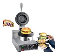 Máquina para Hacer Waffles Eléctrica, Prensa para Panini, Sandwichera, Máquina para Hacer Helados, Brioches, Hamburguesas, Control de Temperatura Independiente para Panaderías y Restaurantes,220V