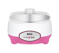 Máquina para Hacer Yogur - Elaborador Automático de Yogur con Recipiente Interior de Acero Inoxidable - Eléctrica Multifuncional 1.2L Bajo Nivel de Ruido para Leche en Cocina Hogar
