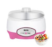 Máquina para Hacer Yogur,Termostato Preciso - Eléctrica Multiusos de 1.2 litros Bajo Ruido para Leche y Vino de Arroz