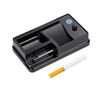 máquina para liar cigarrillos, Infrared Induction Portable Cigarette Filling Machine, Suitable for 6.5/8Mm Paper(Black,6.5mm)