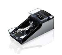 máquina para liar cigarrillos, Máquina eléctrica de llenado tabaco alta potencia for uso doméstico 8 mm(Black)