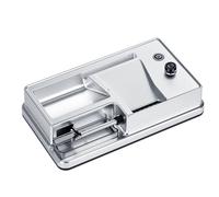 máquina para liar cigarrillos, Small Household Cigarette Filling Machine, Digital Display Counting, Tube Diameter 6.5/8.0Mm(Silver,8mm)