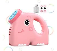 Máquina Para - Máquina Automática En Forma De Animales De Dibujos Animados - Juguetes Al Aire Libre Alimentados Con Batería, Incluye Solución Para Y Adultos