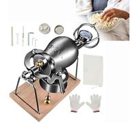 Máquina para Palomitas de Maíz Tradicional China con Manivela: De Alta Presión para Caseras y Arroz Inflado - Diseño Retro en Acero Inoxidable y Diversión Familiar(500ml)