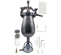 Máquina para Palomitas de Maíz Tradicional China con Manivela: De Alta Presión para Caseras y Arroz Inflado - Diseño Retro en Acero Inoxidable y Diversión Familiar(1000ml)