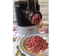 Máquina para pasta con accesorio PICADORA DE CARNE con 13 Matrices 260 Watt para