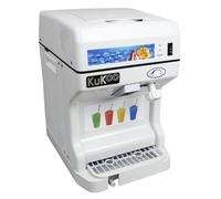 Máquina para Picar Hielo con Hoja de Acero y Finura Ajustable Trituradora de Hielo para Granizados y Postres Cortahielos Ice Shaver Maquina de Cortar Hielo Picadora Hielo Eléctrica Profesional 250W