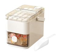 Máquina para preparar hielo - Máquina de hielo portátil automáticamente | Bandeja cubo de alimentos | access0ri para bebidas frías como vino y access0ri zumo de gran capacidad