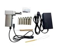 Máquina para rastas con 6 cabezales, máquina Loc eléctrica para rastas, Kit para hacer rastas de mano, extensiones de cabello para rastas rápidas